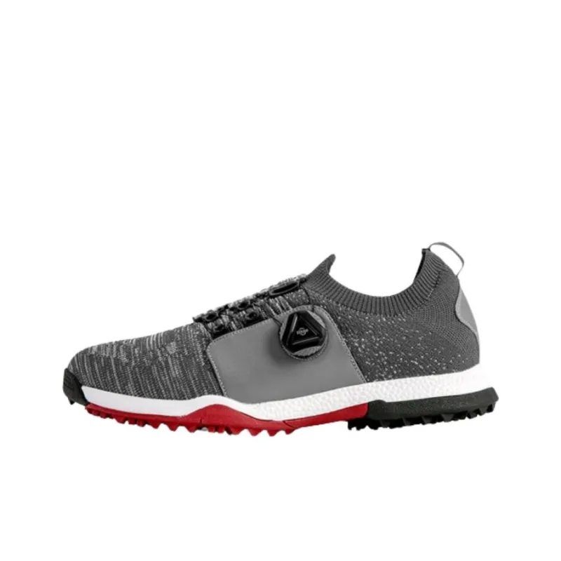 PGM Anti Slip Wear Resistant Low Top Golf Shoes Men's Gray-0