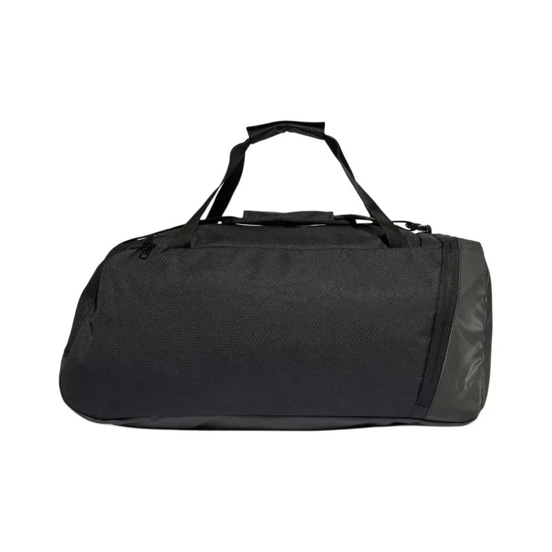Adidas Essential Recycled Material Handheld Gym Bag Large Size Unisex Black & White-2