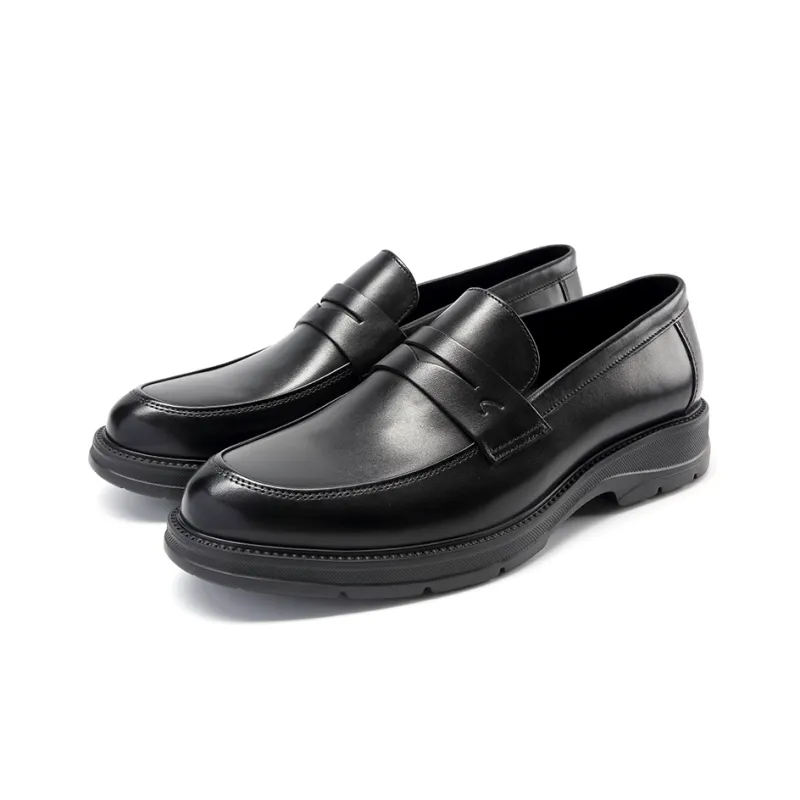 Satchi Loafers 3.5CM Men's Black-2