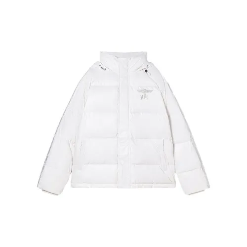 Boy London Down Jacket Unisex Silver