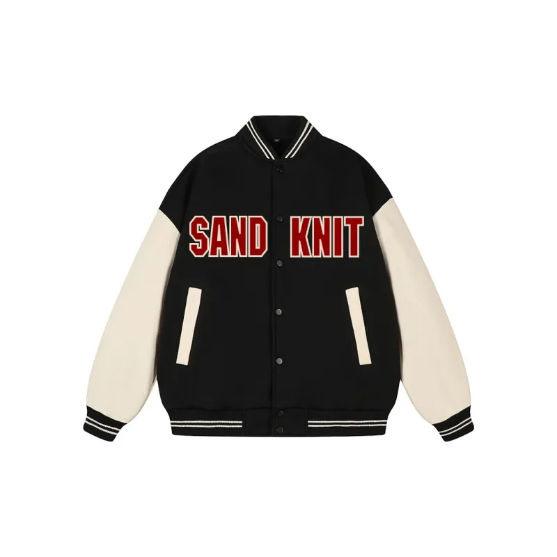 SandKnit Baseball Jacket Unisex-1