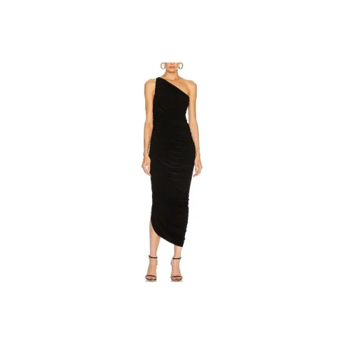 NORMA KAMALI Fitted One-shoulder Dress