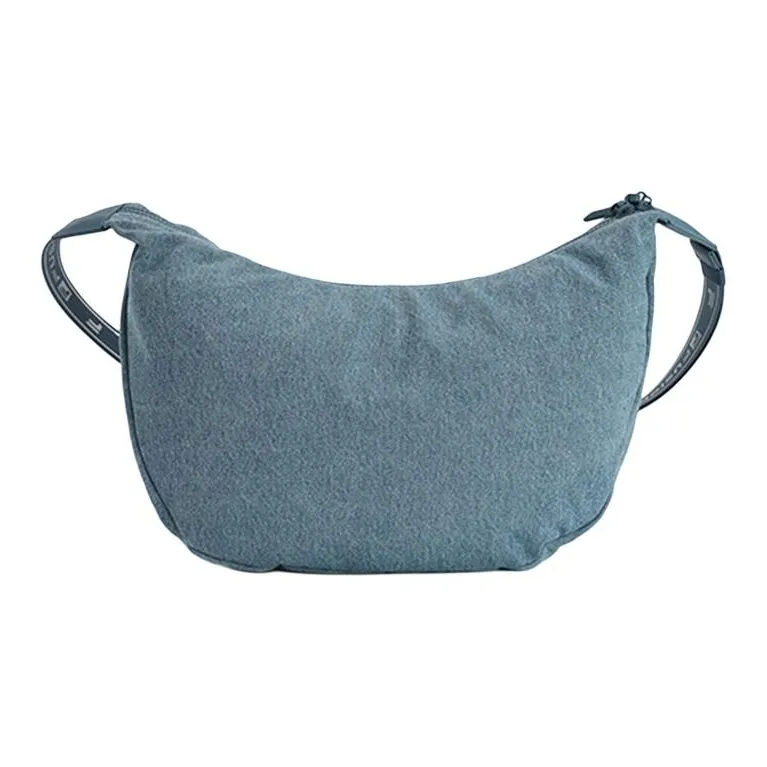 FILA FUSION Fabric Shoulder Bag, Crossbody Bag Extra Small Unisex Denim Blue-3