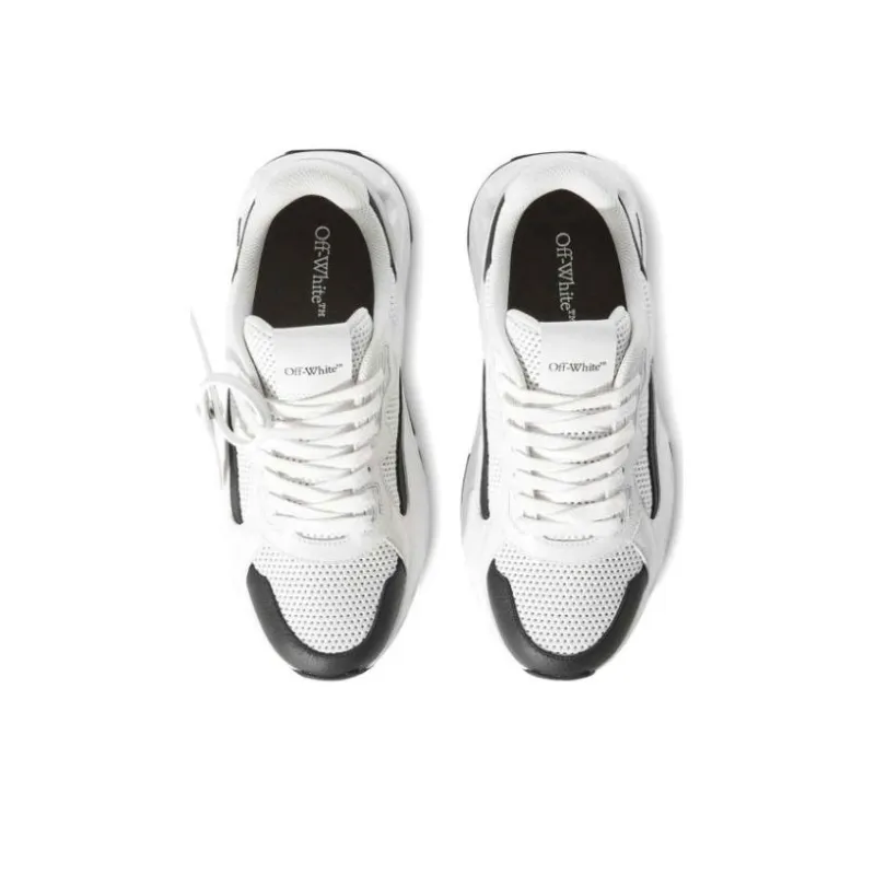 OFF-WHITE Kick Off Round Toe Lace-Up Snealers Women's-4