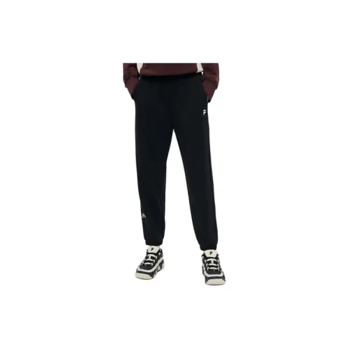 FILA FUSION UNIFORM Knitted Sweatpants Women's Jet Black