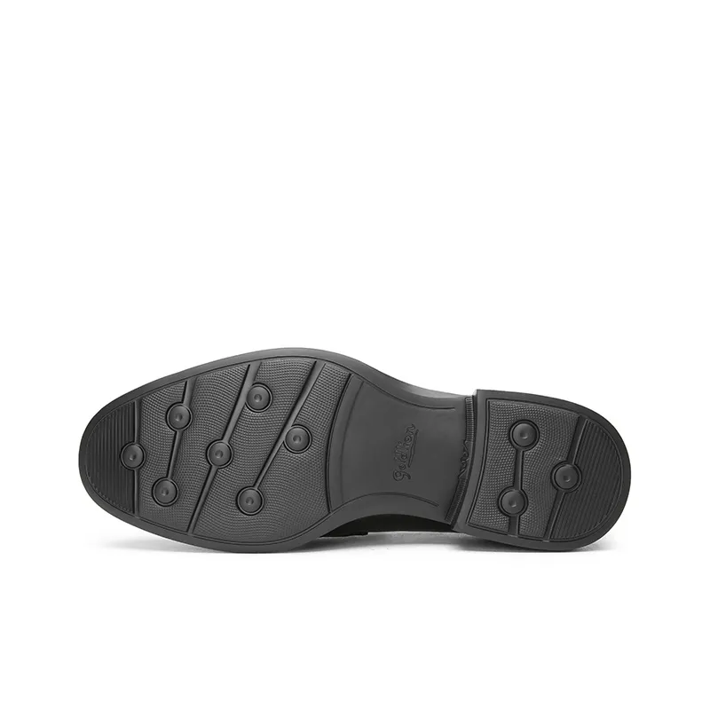 GOLDLION Loafers Men Black/Brown-4