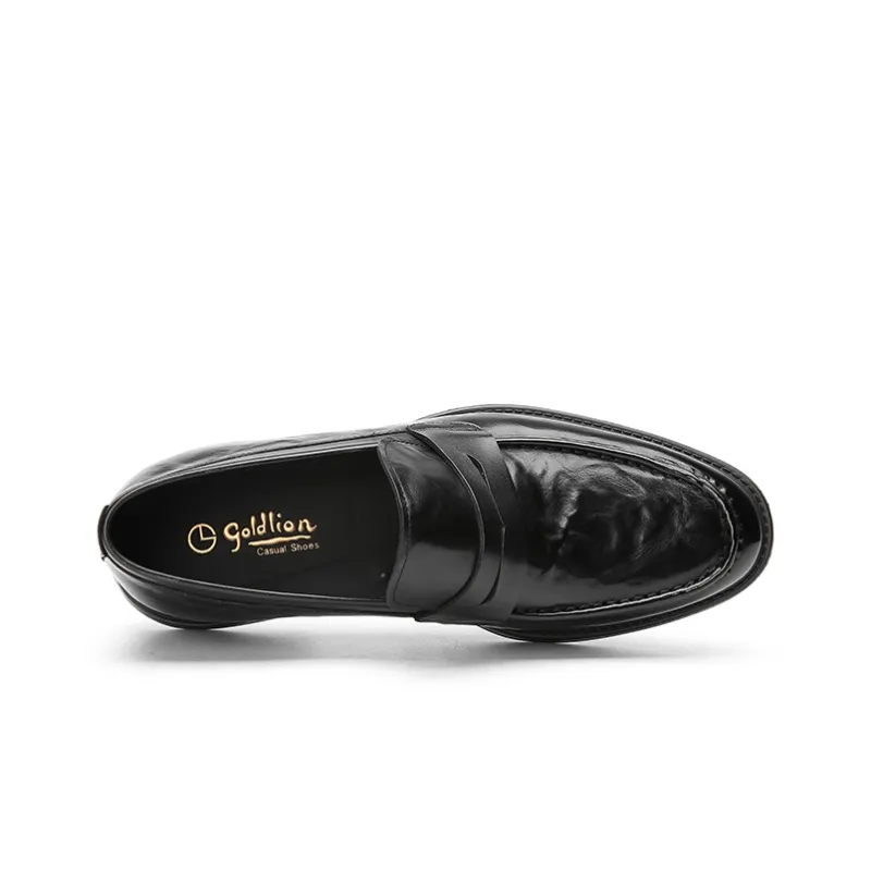 GOLDLION Loafers Men Black/Brown-2