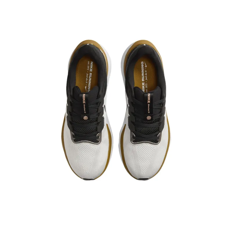 Nike Air Zoom Structure 25 'Grey Black Gold'-2