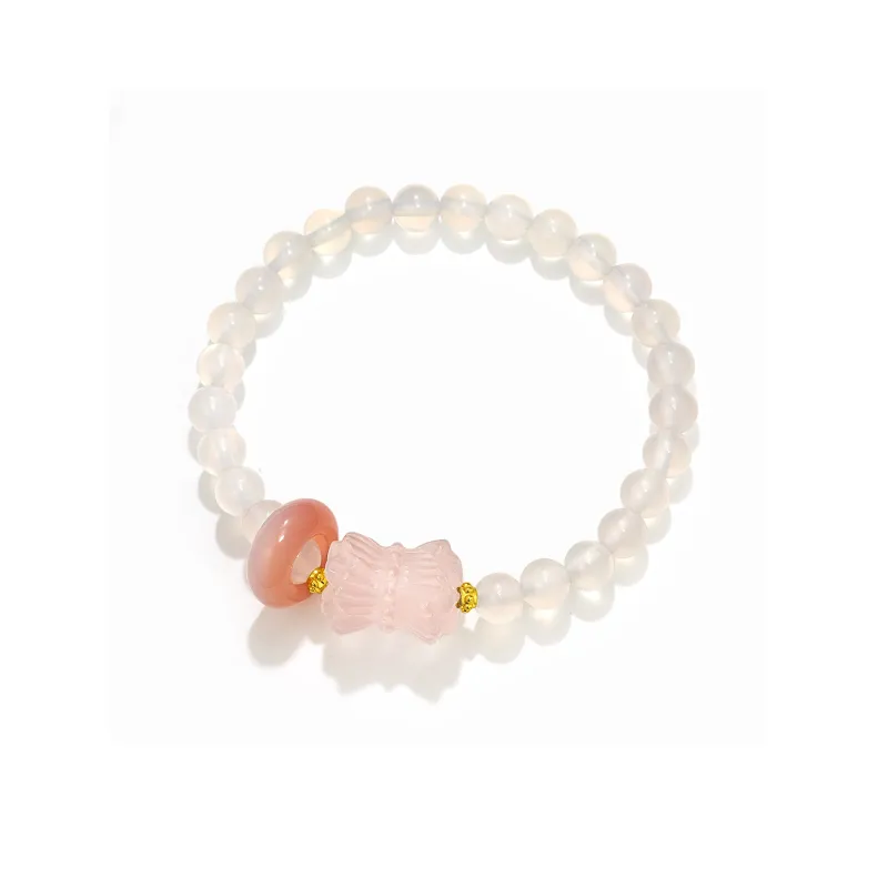 Far Mountain Joe Agate Jade Bracelets Unisex-2
