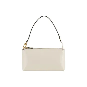 Staud Kaia Calfskin Handbag, Shoulder Bag Women's Cream