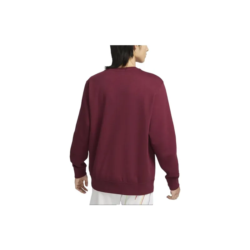 Nike Club Fleece Sweatshirt Men's Team Red-2