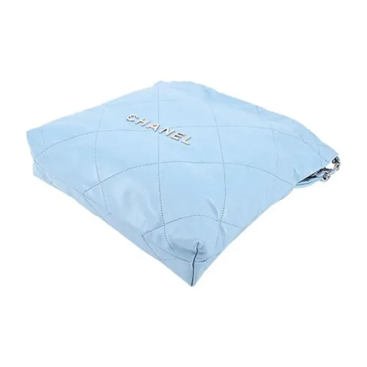 CHANEL 22Bag Calfskin Tote Bag, Shopping Bag, Handbag, Shoulder Bag, Crossbody Bag Women's Blue-3