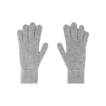 LOUIS VUITTON Knit Gloves Men's Gray