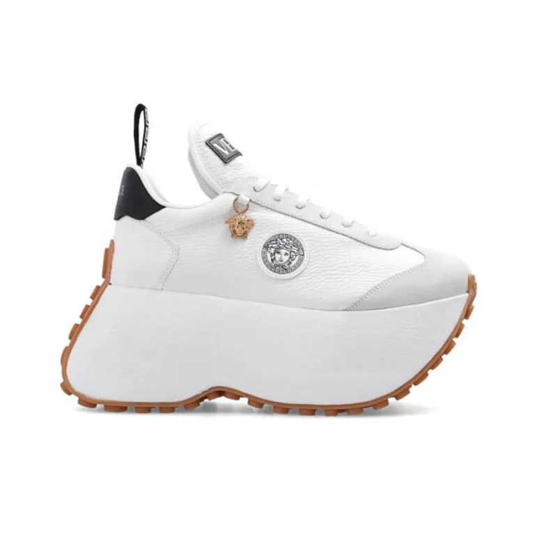 VERSACE Triplatform White Women's-1