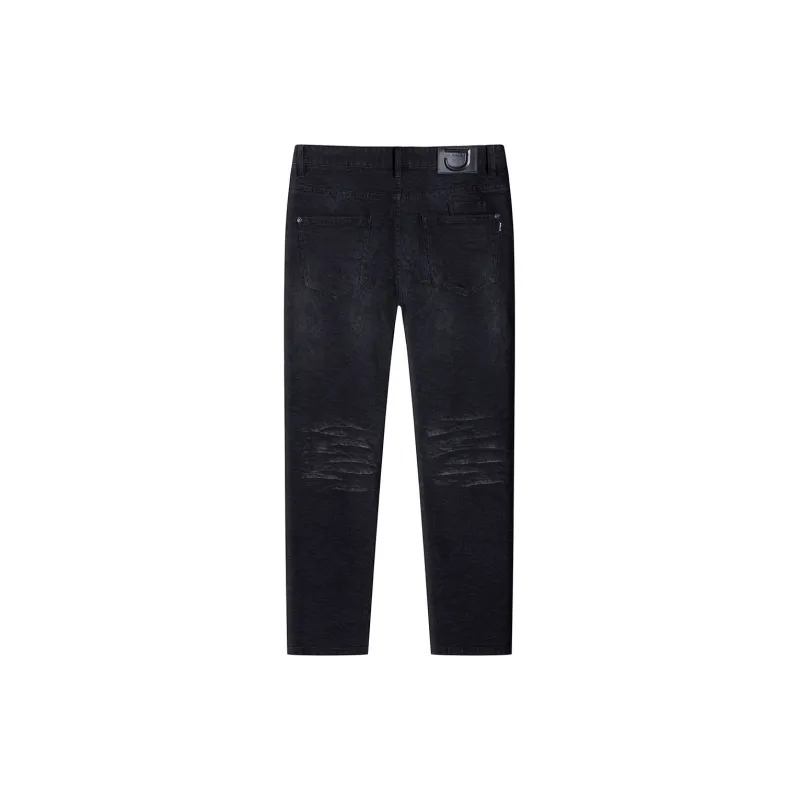 DAVID NAMAN SS24 Jeans Men's Black-1