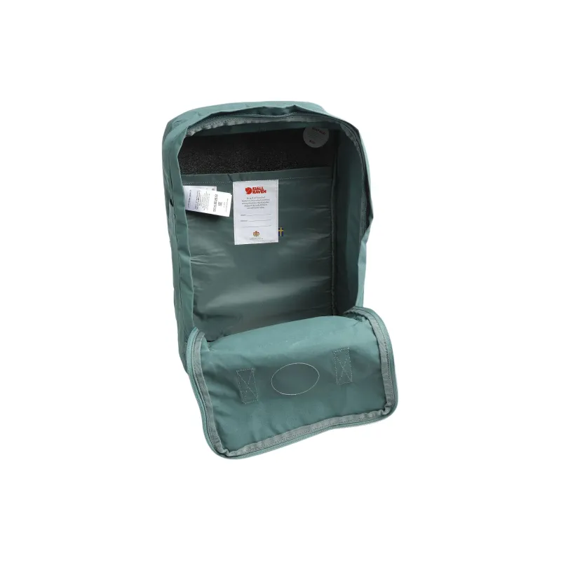 Fjallraven Kanken Synthetic Fiber Backpack Regular Unisex Frost Green-4