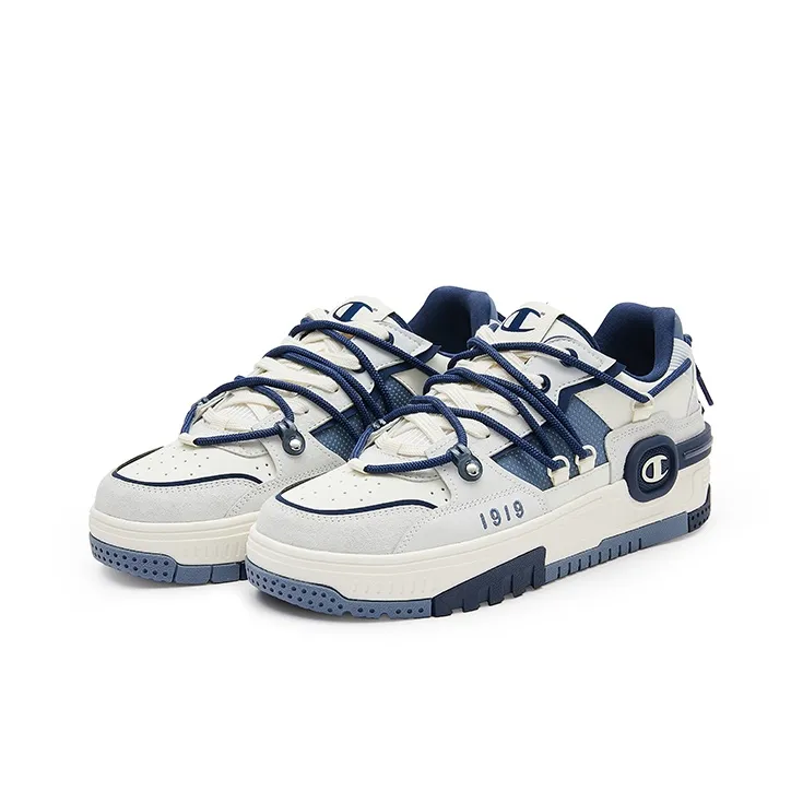 Champion Bumper V1 Headphone Trainer Anti Slip Wear Resistant Low Top Skateboard Shoes Men's Gray-2