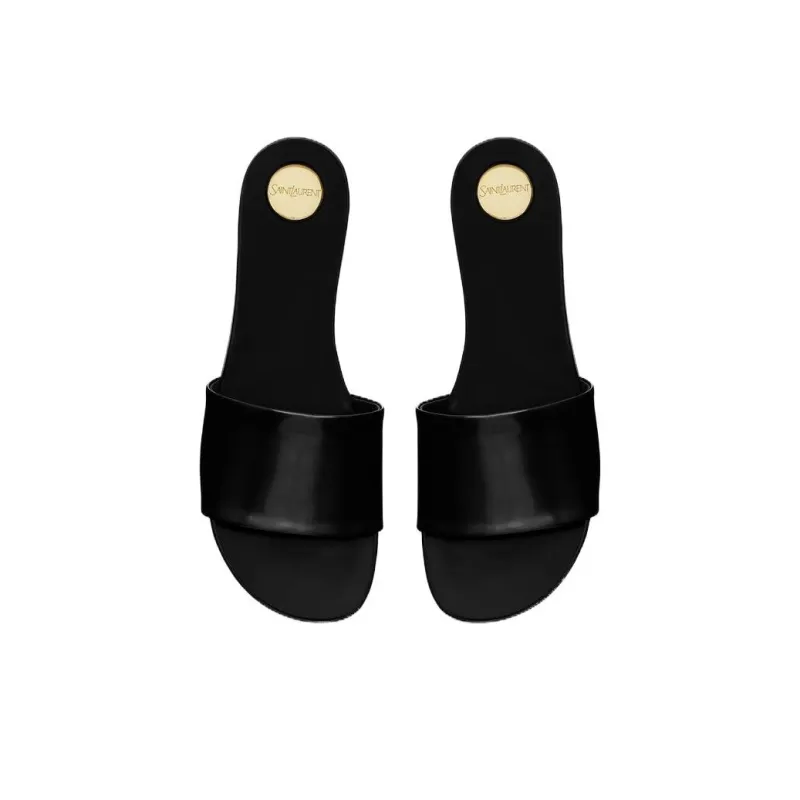 SAINT LAURENT Carlyle Slip On Slides Women's-4