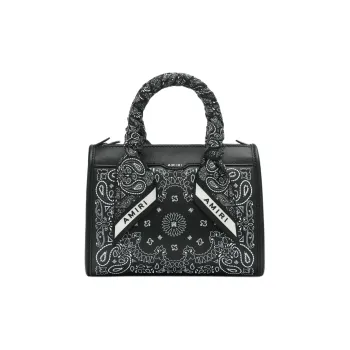 AMIRI Nappa Leather Shoulder Bag Crossbody Bag Handbag Micro Women's Black
