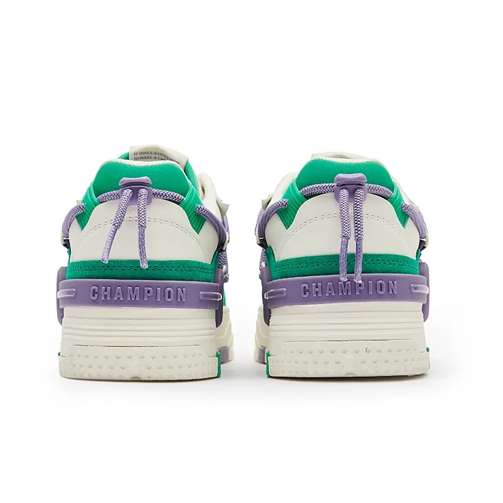 Champion Bumper V1 Headphone Shoes Low Top Skateboard Shoes Men's Green-3