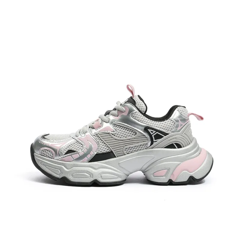 CENTRAL&KITTY Wear-resistant And Lightweight Low-Top Chunky Sneakers Women's-5