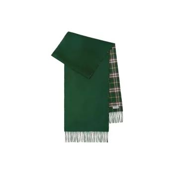 Burberry Reversible Vintage Check Cashmere Scarf