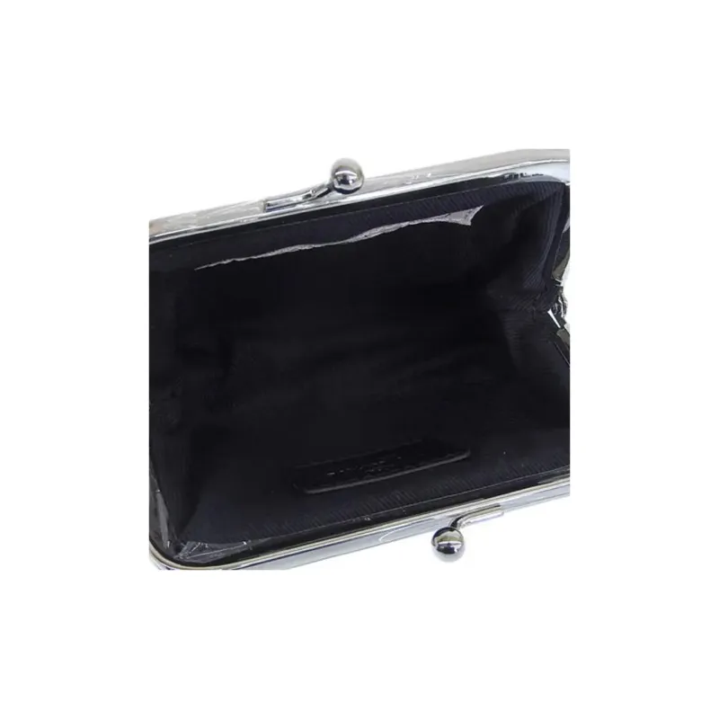 Vivienne Westwood Grain Leather Wallet Coin Purse Women's Green-5