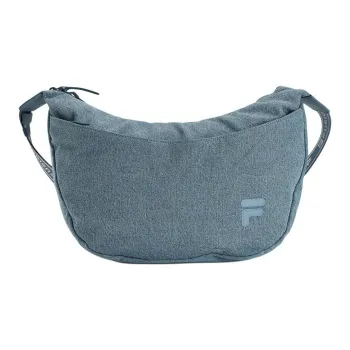 FILA FUSION Fabric Shoulder Bag, Crossbody Bag Extra Small Unisex Denim Blue