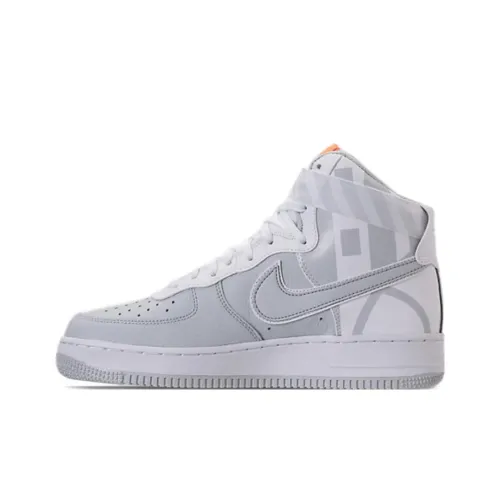 Nike Air Force 1 High Force Logo Pure Platinum