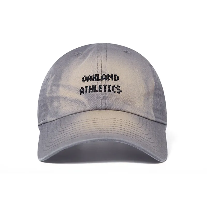 New Era Cotton Baseball Caps Unisex Gray-2