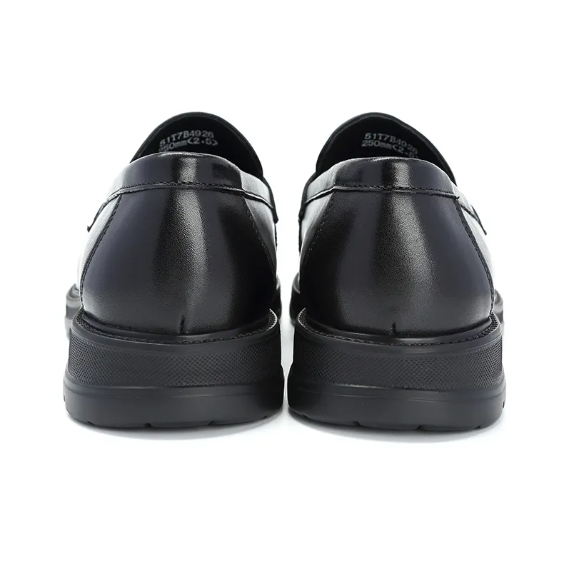 Satchi Loafers 3.5CM Men's Black-4