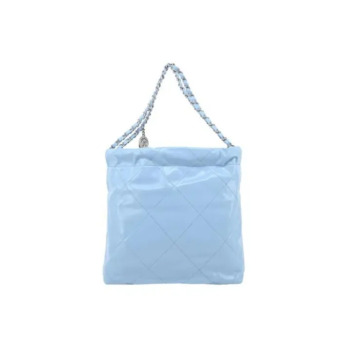 CHANEL 22Bag Calfskin Tote Bag, Shopping Bag, Handbag, Shoulder Bag, Crossbody Bag Women's Blue-2