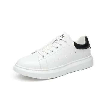 Bellum Han Cushioning Wear Resistant Mid Top Skateboard Shoes Men's White