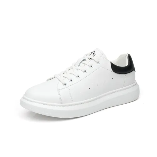 Bellum Han Cushioning Wear Resistant Mid Top Skateboard Shoes Men's White