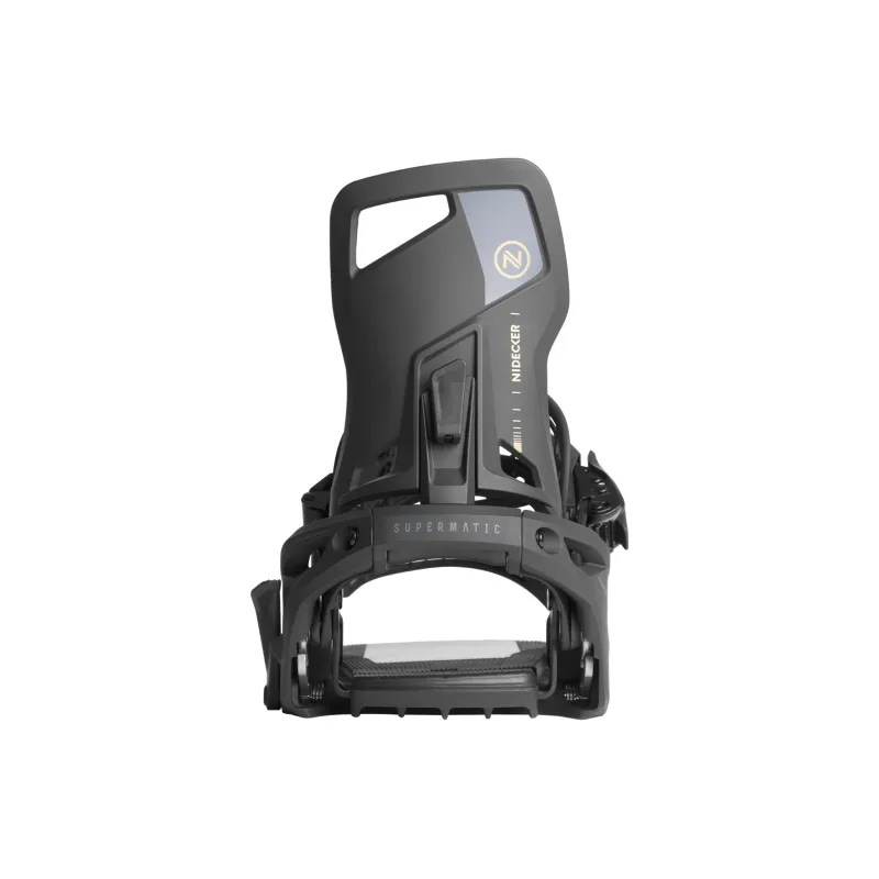 NIDECKER SUPERMATIC Quick Release Binding Single Snowboard Ski Bindings Unisex-2