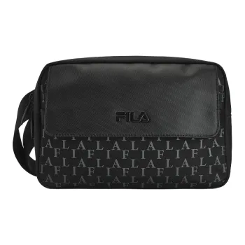 FILA Fabric Shoulder Bag Crossbody Bag Extra Small Men's Jet Black