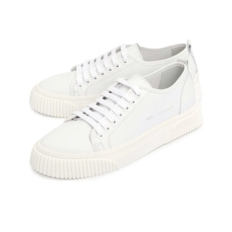 AMIPARIS Stylish Skateboarding Shoes Unisex White-2