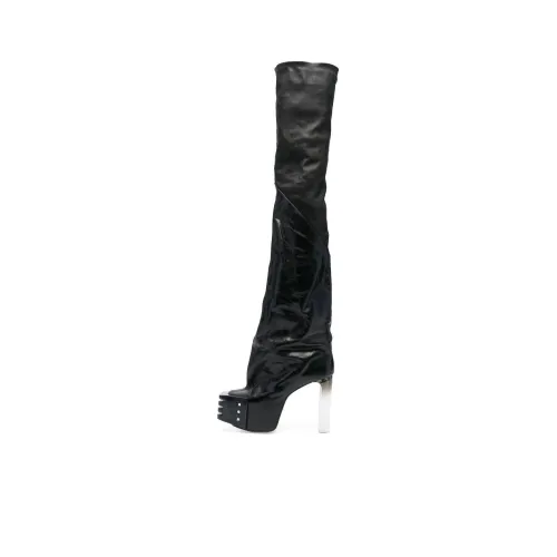 RICK OWENS Thigh-high Platform Boots