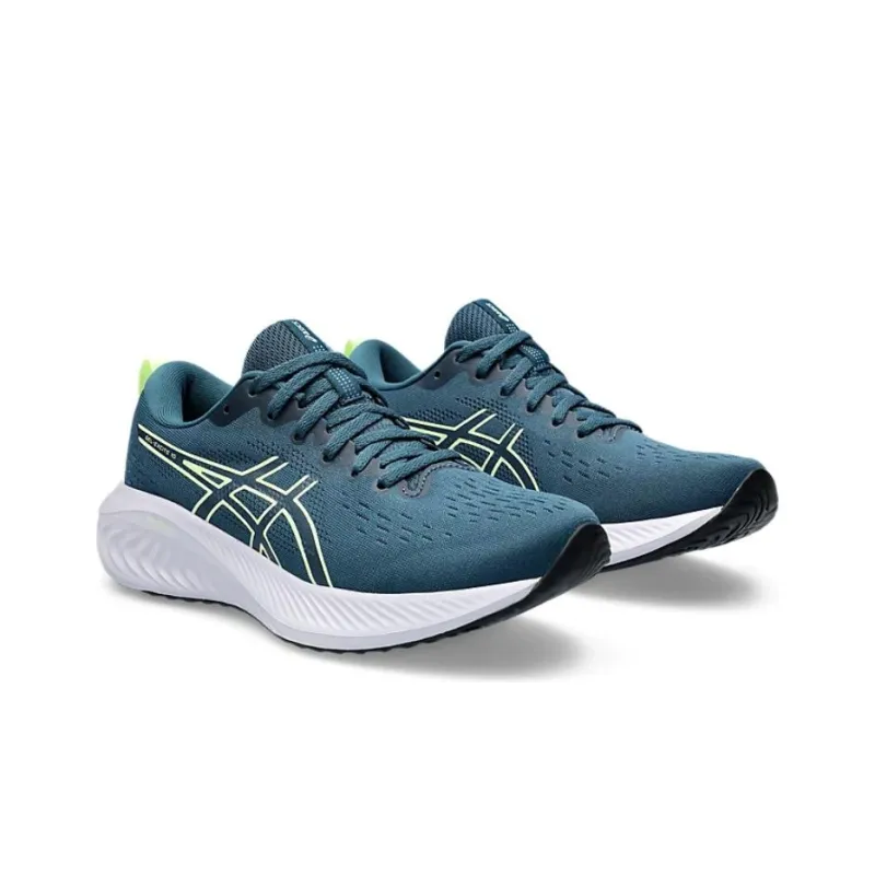 Asics Gel Excite 10 Magnetic Blue Illuminate Yellow Women's-2