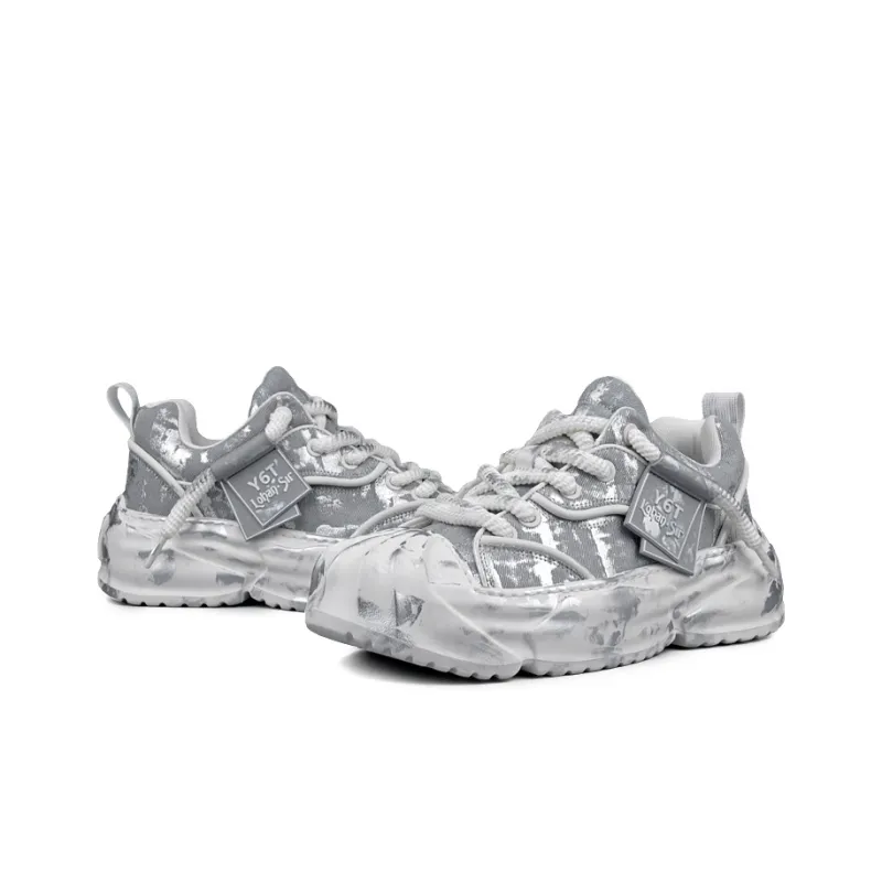 LOHAN·SIR Cushioning Height Increasing Wear-Resistant Lightweight Slip-Resistant Low-Top Casual Shoes Men's-11
