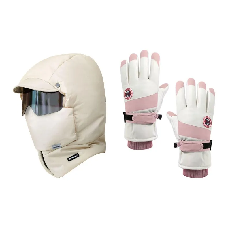 VERENA REINE Polyester Trapper Hats Unisex-5