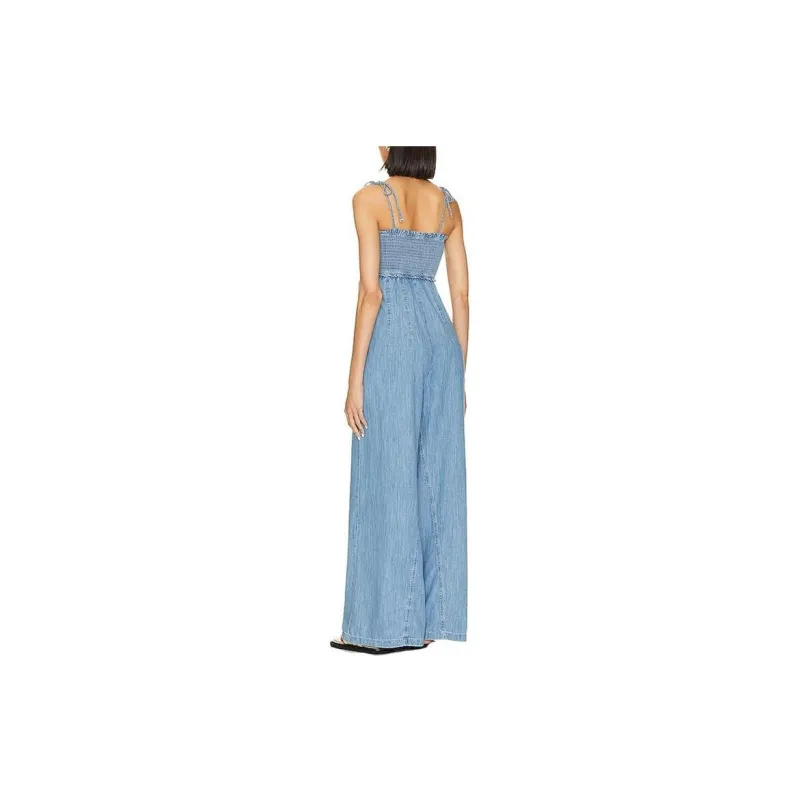 FREE PEOPLE Jumpsuit Women's Blue-1