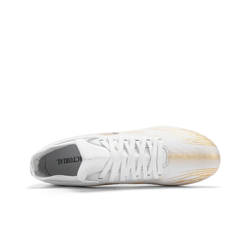 FACTORIAL Soccer Shoes Unisex White Gold-3