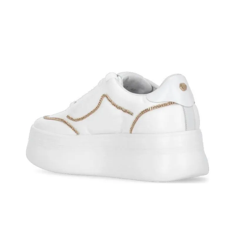CULT GAIA Low-Top Skateboard Shoes Women's White-3