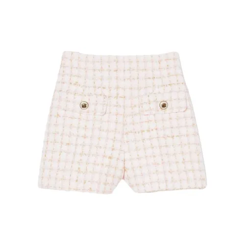 Sandro Year Of The Dragon Capsule Series Casual Shorts Women's Pink/White