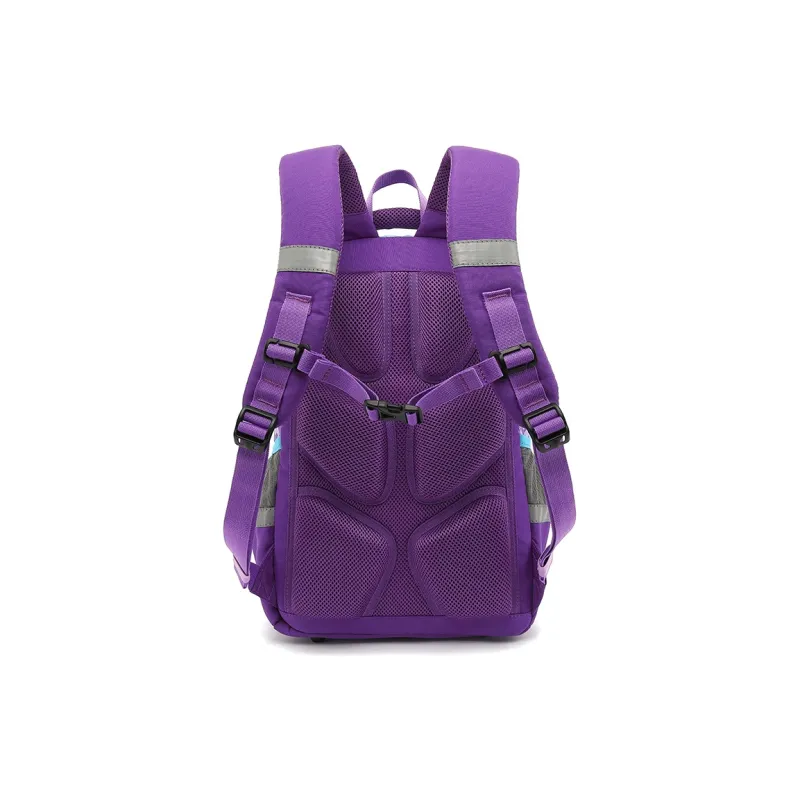 HERDER Polyester Polyester Backpack Large Size Unisex Pink-13