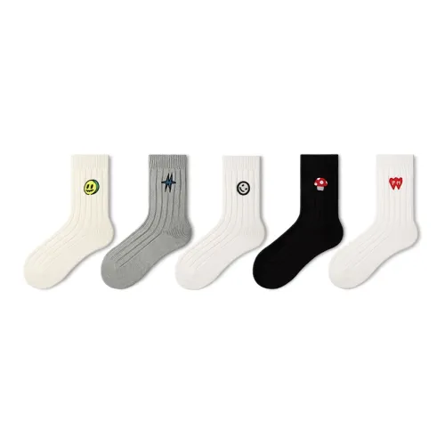 Primeet Unisex Mid-Calf Socks