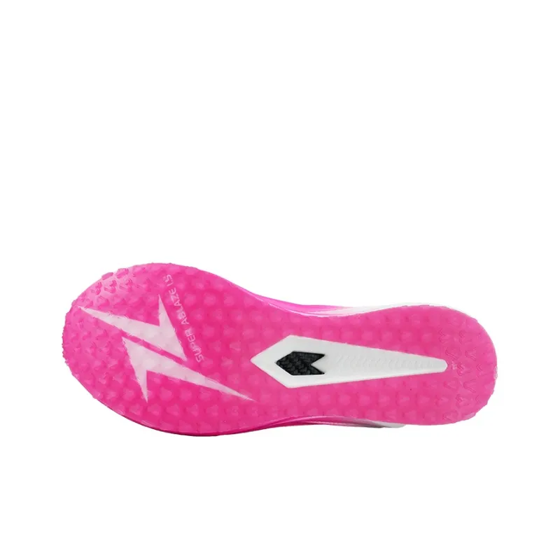 VICTORY LIGHT Low Top Full Length Shovel Shaped Carbon Plate, Racing Training Running Shoes Unisex Sweetheart Rose-3