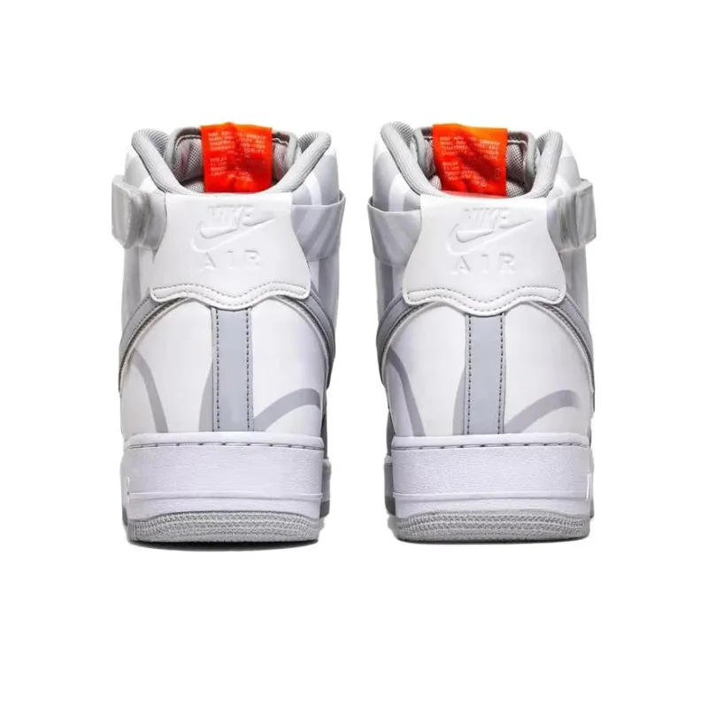 Nike Air Force 1 High Force Logo Pure Platinum-3