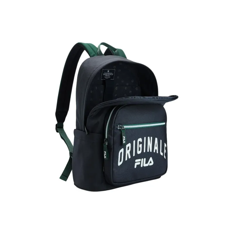 FILA Fabric Backpack Extra Small Men's Elegant Navy Blue-2